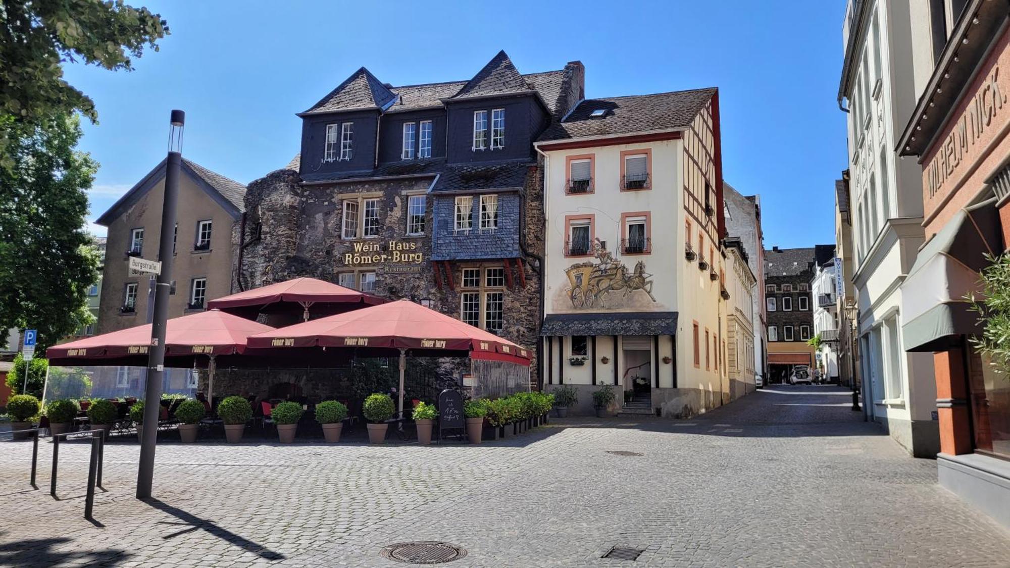 Urlaub Am Rhein, Ferienwohnung Mit Garten 보파르트 외부 사진