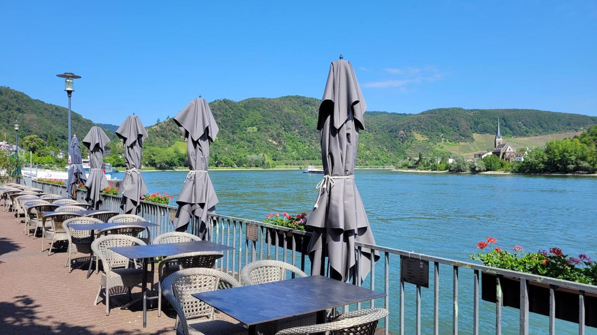 Urlaub Am Rhein, Ferienwohnung Mit Garten 보파르트 외부 사진