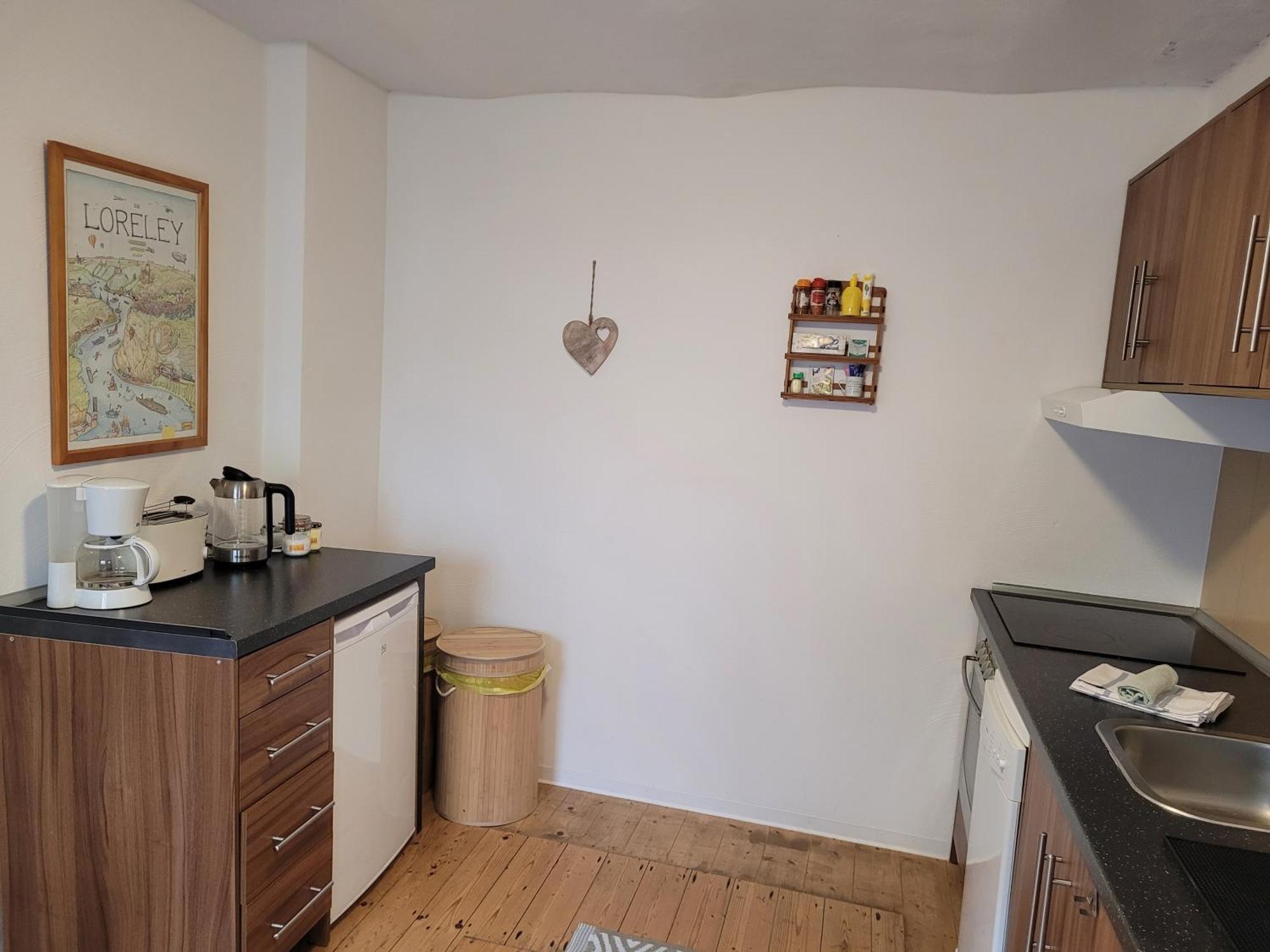 Urlaub Am Rhein, Ferienwohnung Mit Garten 보파르트 외부 사진